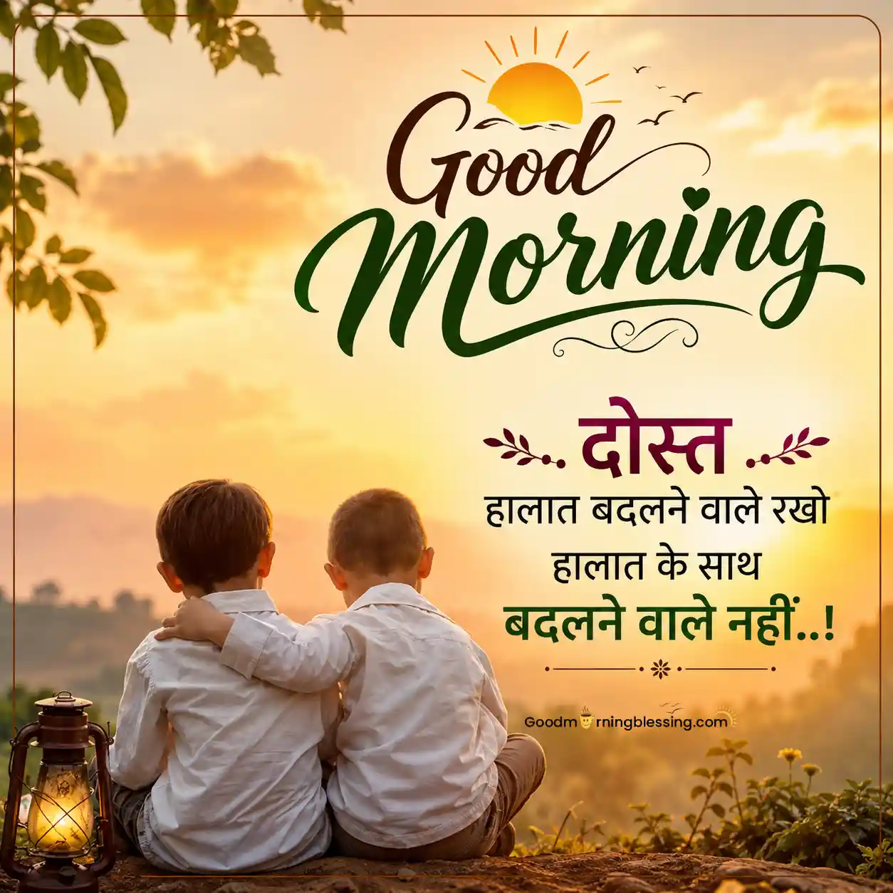 Good Morning Friends Quotes In Hindi For Whatsapp