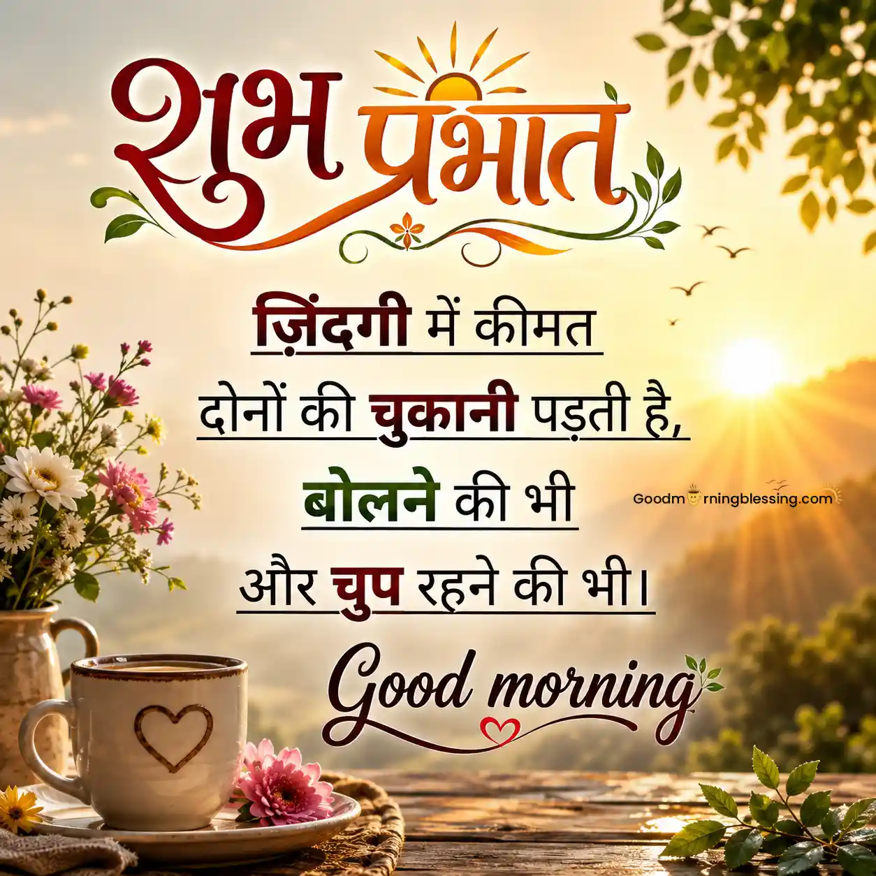Good Morning Images Hindi And English
