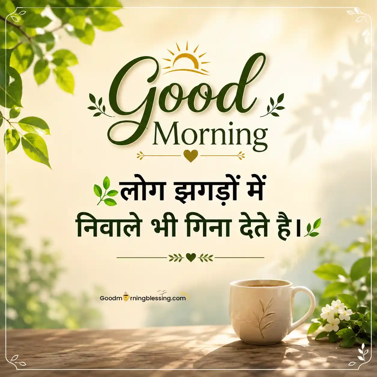 Good Morning Images In Hindi Thoughts​
