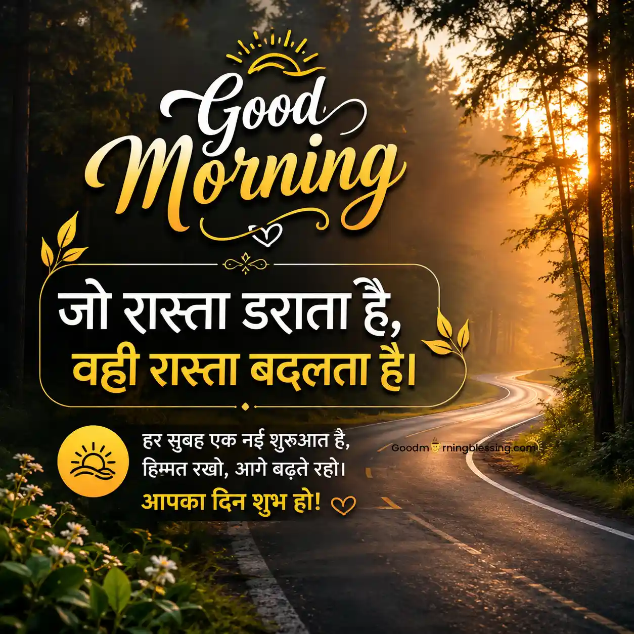 Good Morning Images With Good Thoughts In Hindi
