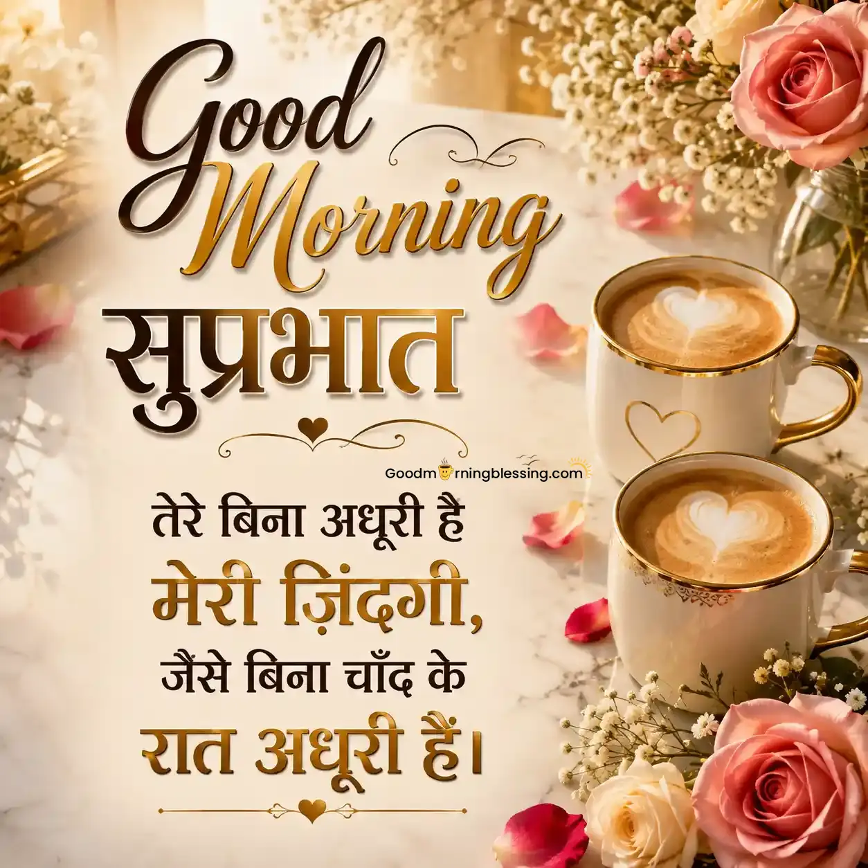 Good Morning Romantic Wishes