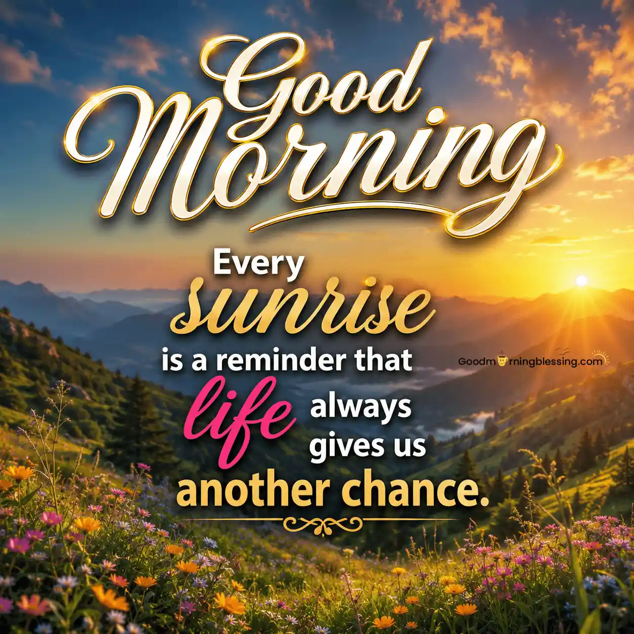 Good Morning Sunrise Images