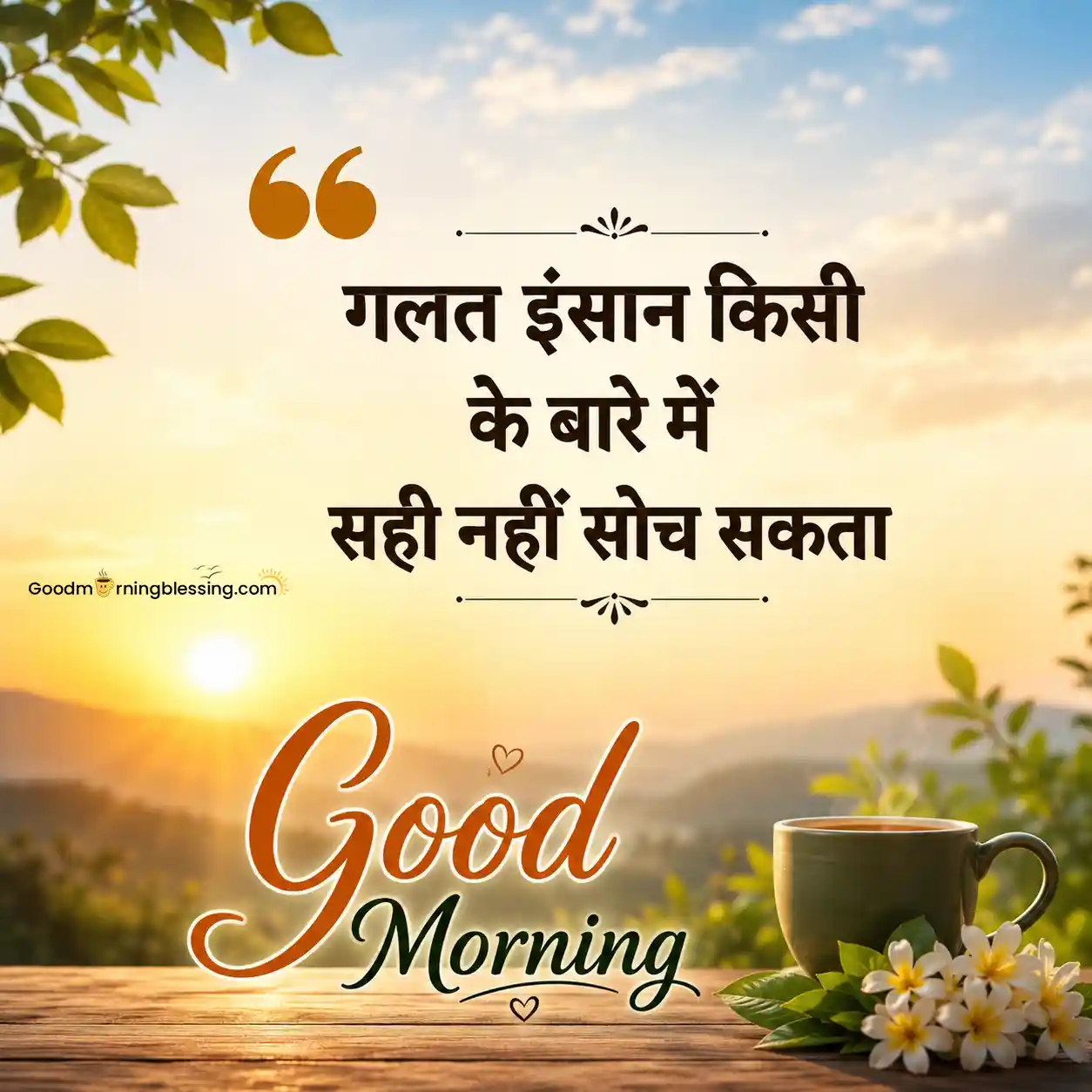 Good Morning Thoughts In Hindi