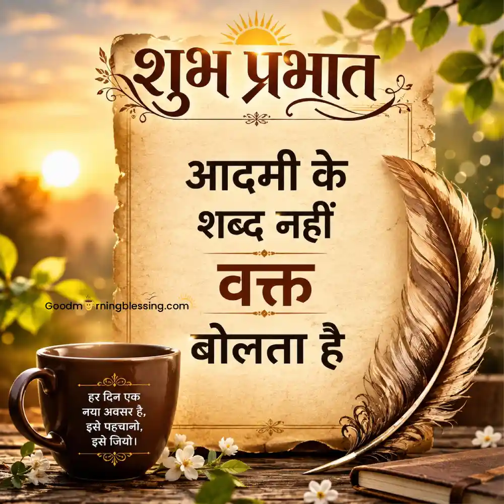 Heart Touching Good Morning Quotes In Hindi