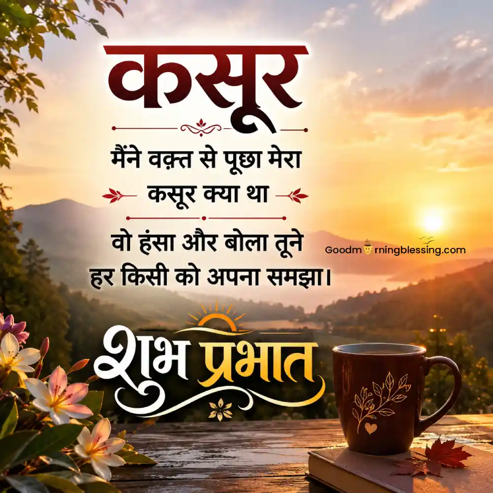 Hindi Good Morning Message