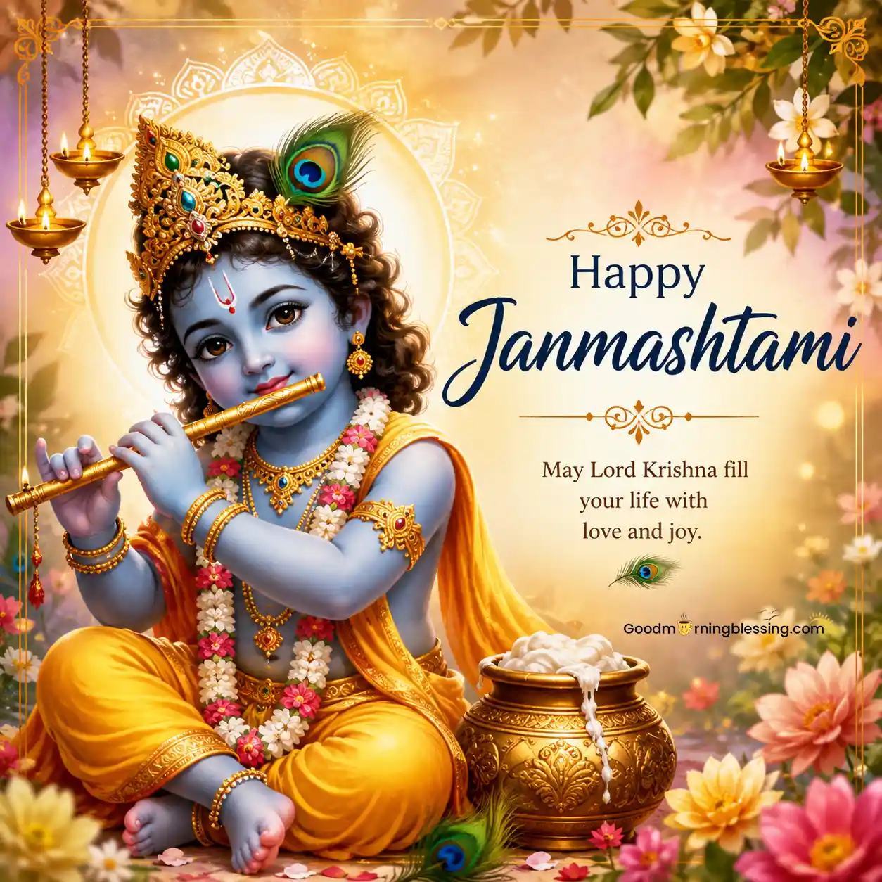 Krishna Jayanthi Wishes Images