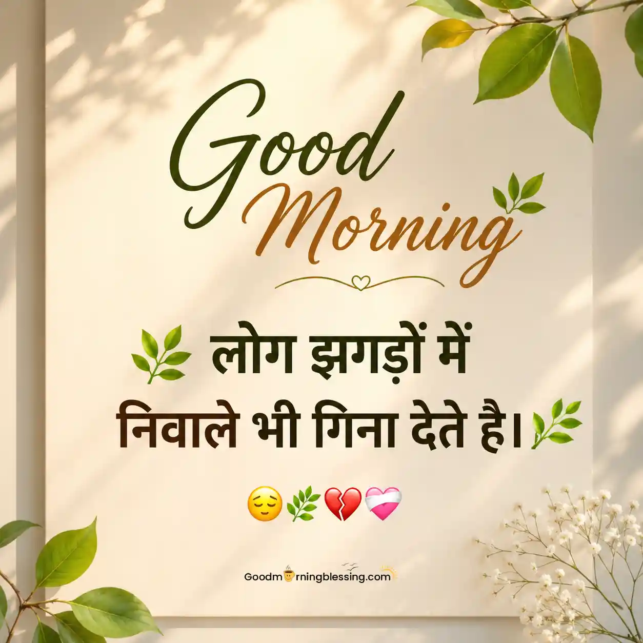 Life Positive Good Morning Quotes In Hindi