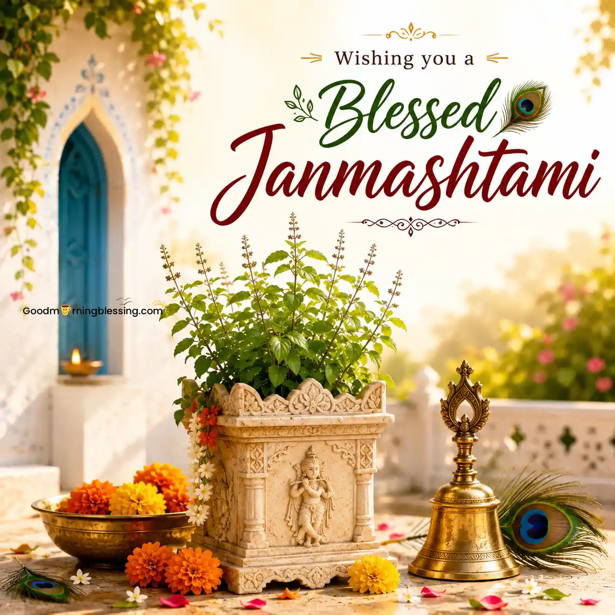 Little Krishna Happy Janmashtami