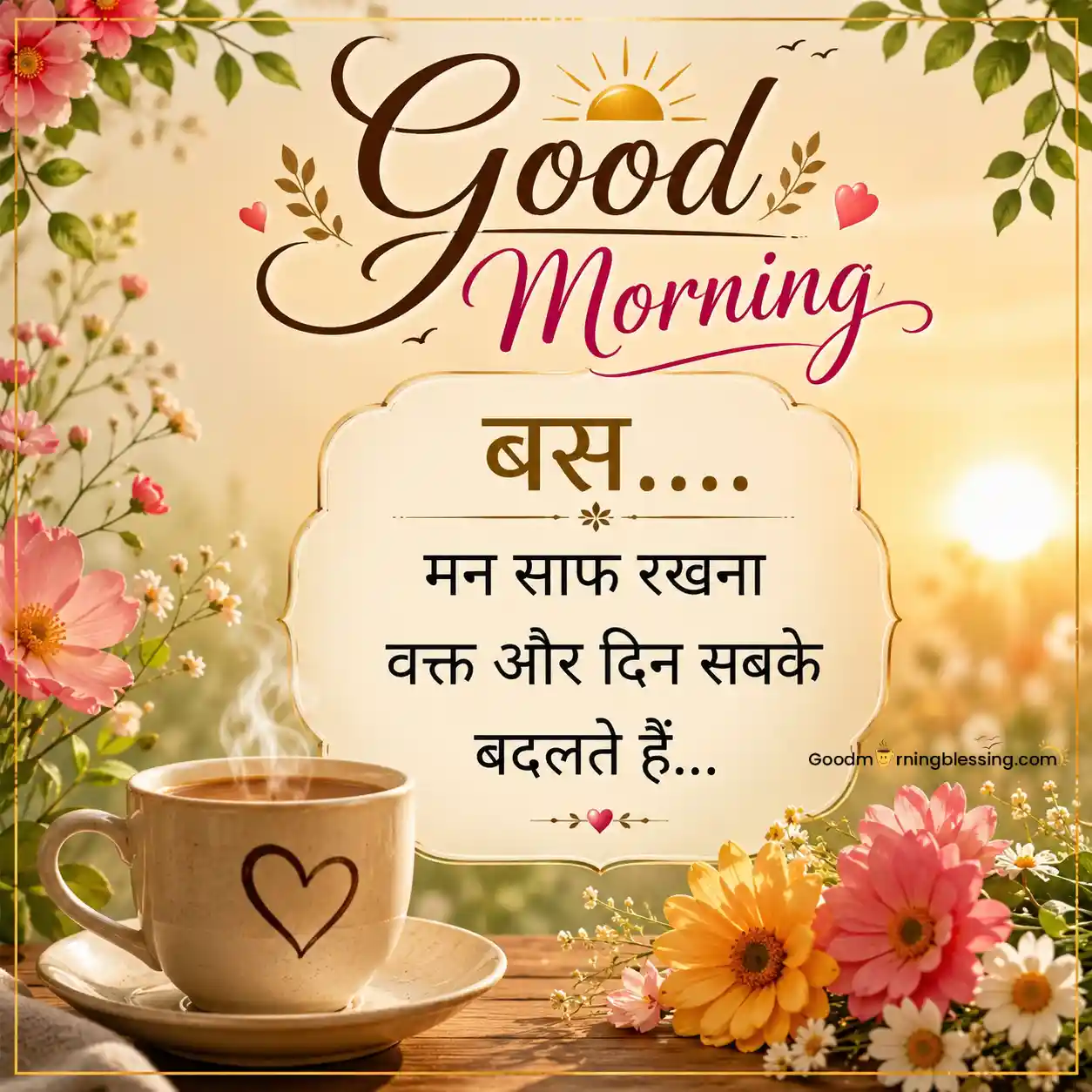 Positive Good Morning Message In Hindi