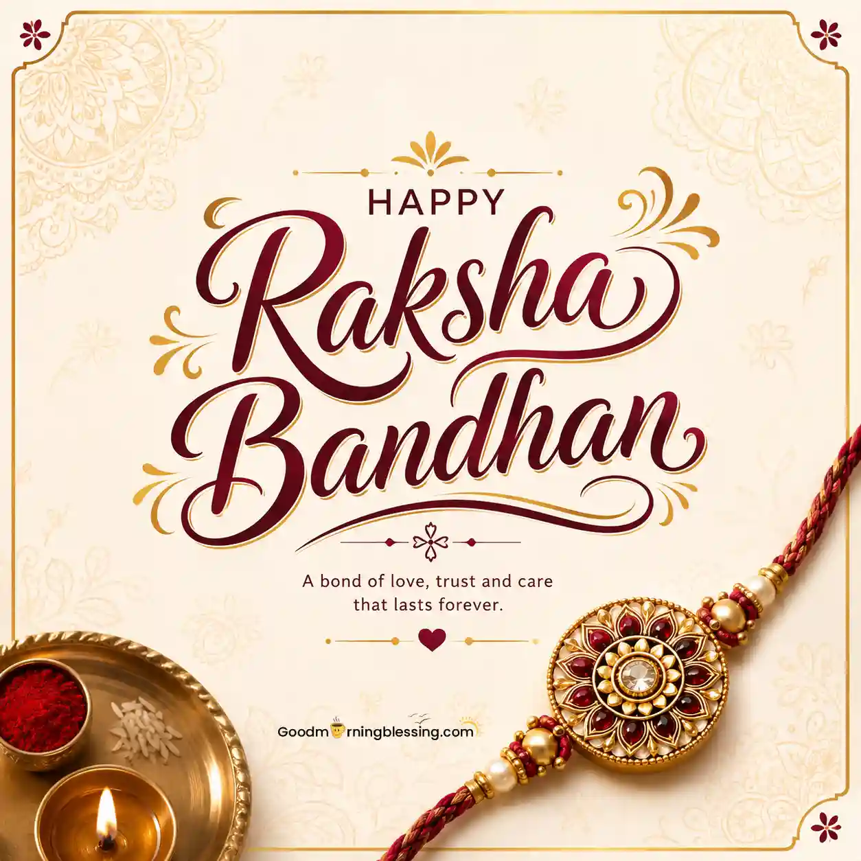 Rakhi Message For Long Distance Brother