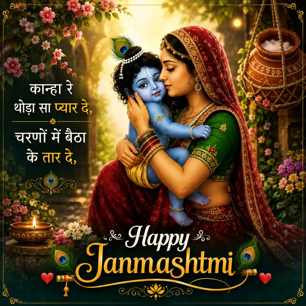 Shree Krishna Janmashtami Status