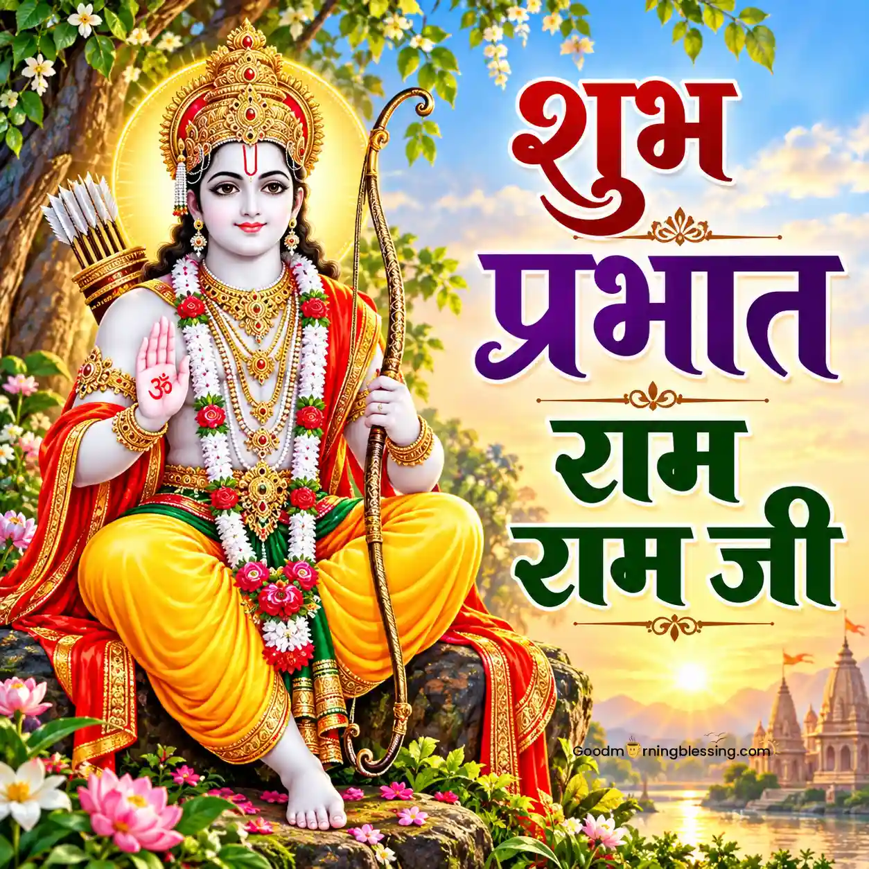 Beautiful Good Morning Shri Ram