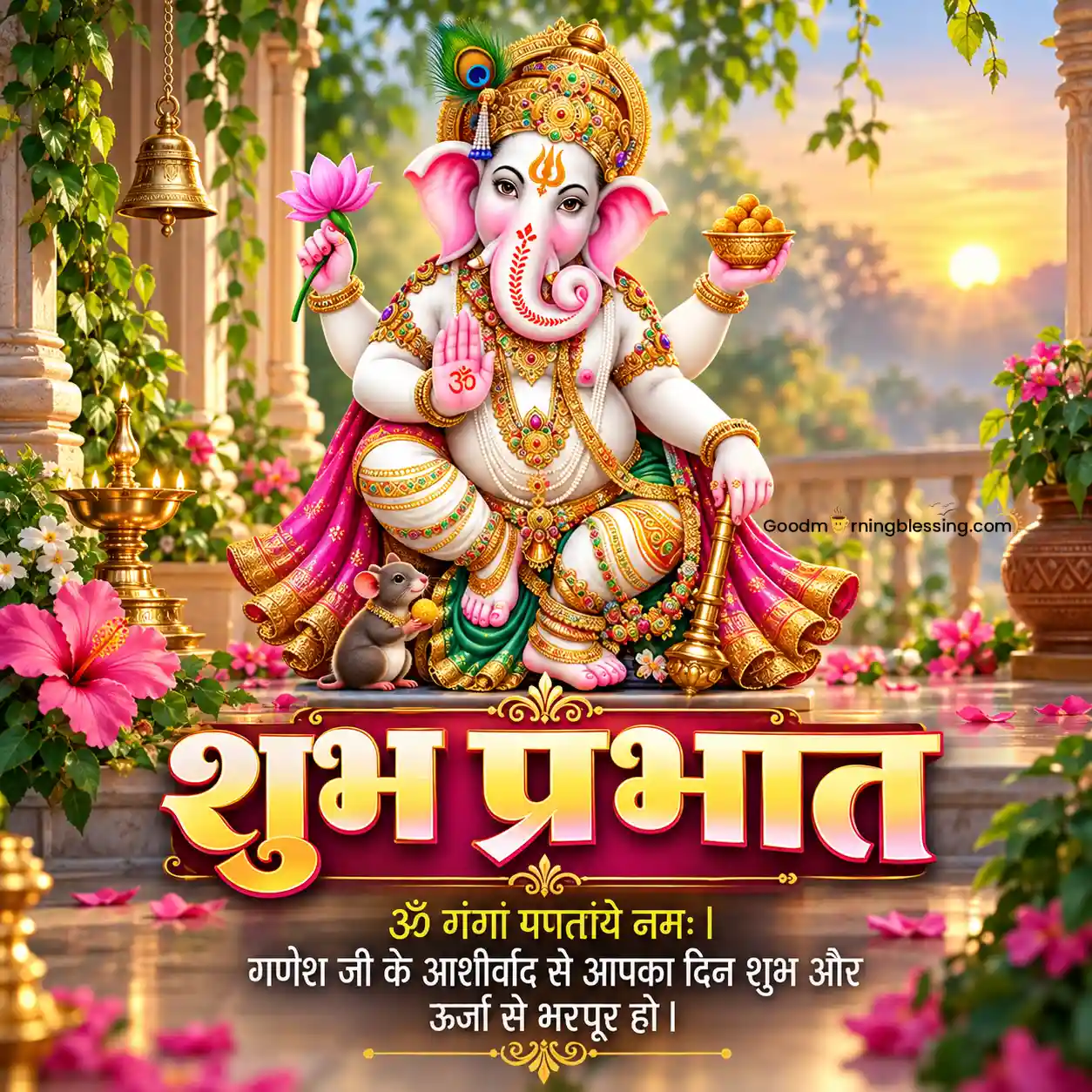 Good Morning Ganesha Images