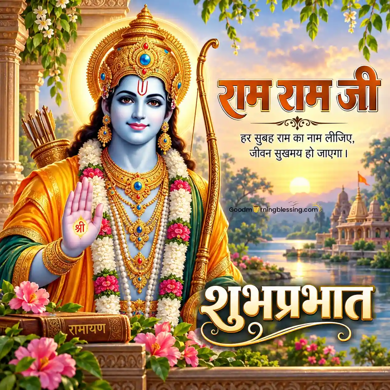 Good Morning Jai Shree Ram Beautiful Pic