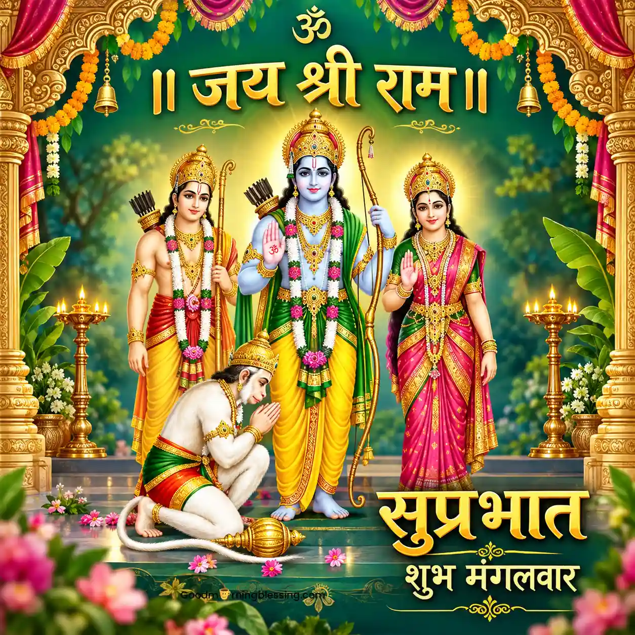 Good Morning Lord Krishna Wonderful Image