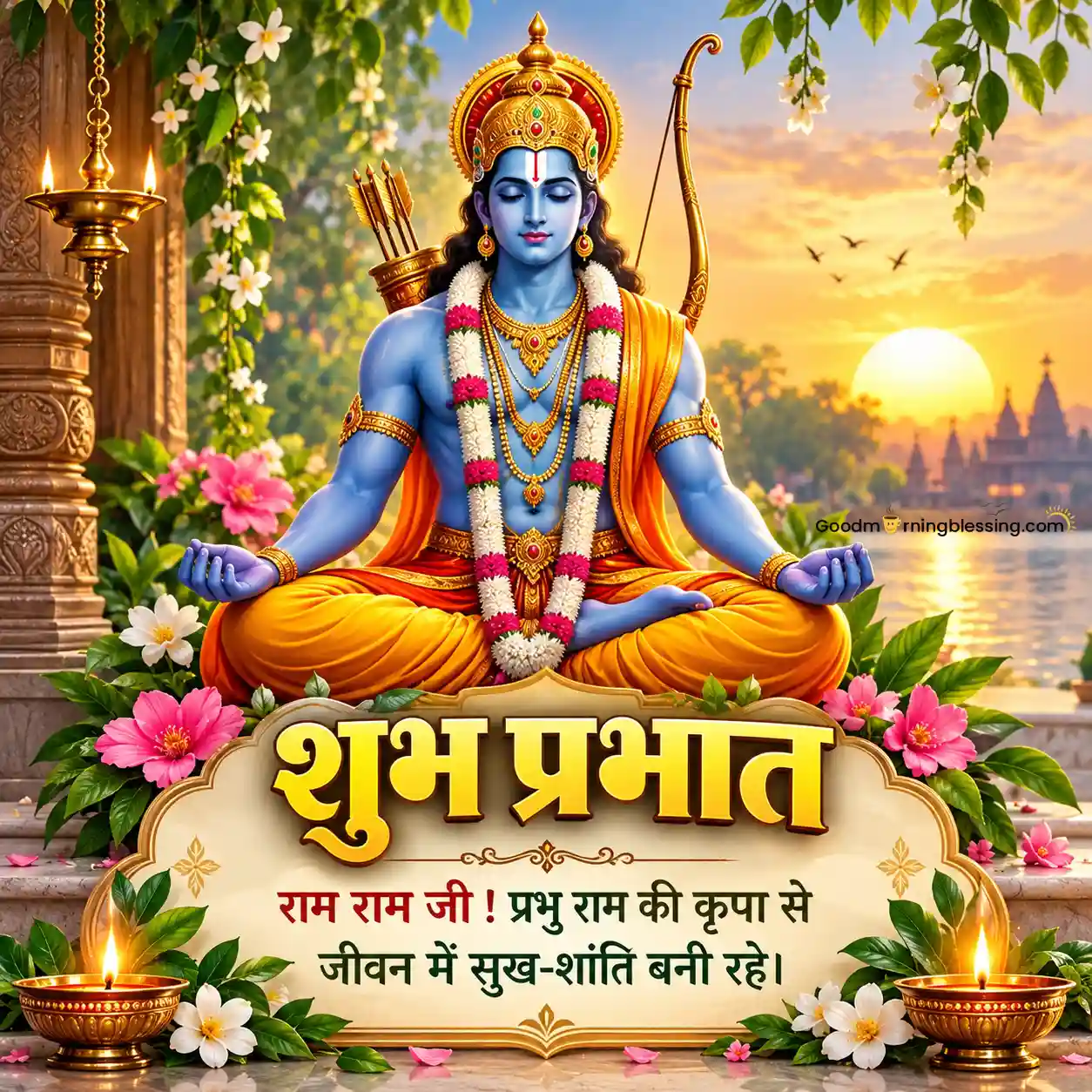 Jai Siya Ram Good Morning Ram Sita Ji
