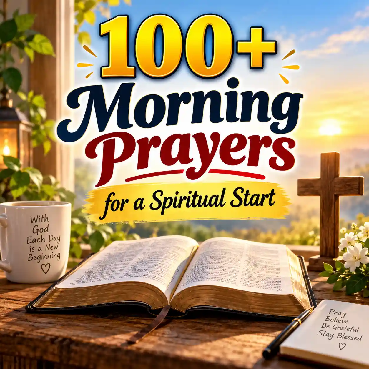 Morning Prayer For A Spiritual Start