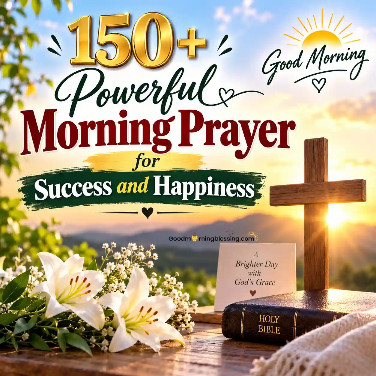 Powerful Morning Prayer For Success And Happiness