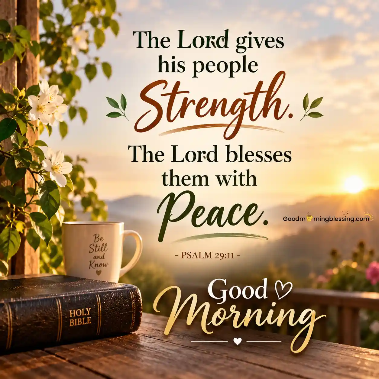 Beautiful Good Morning Blessing