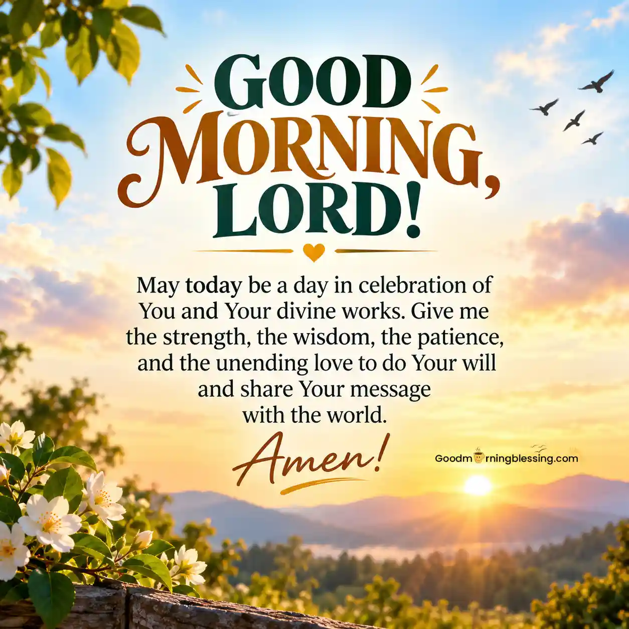 Christian Good Morning Blessings