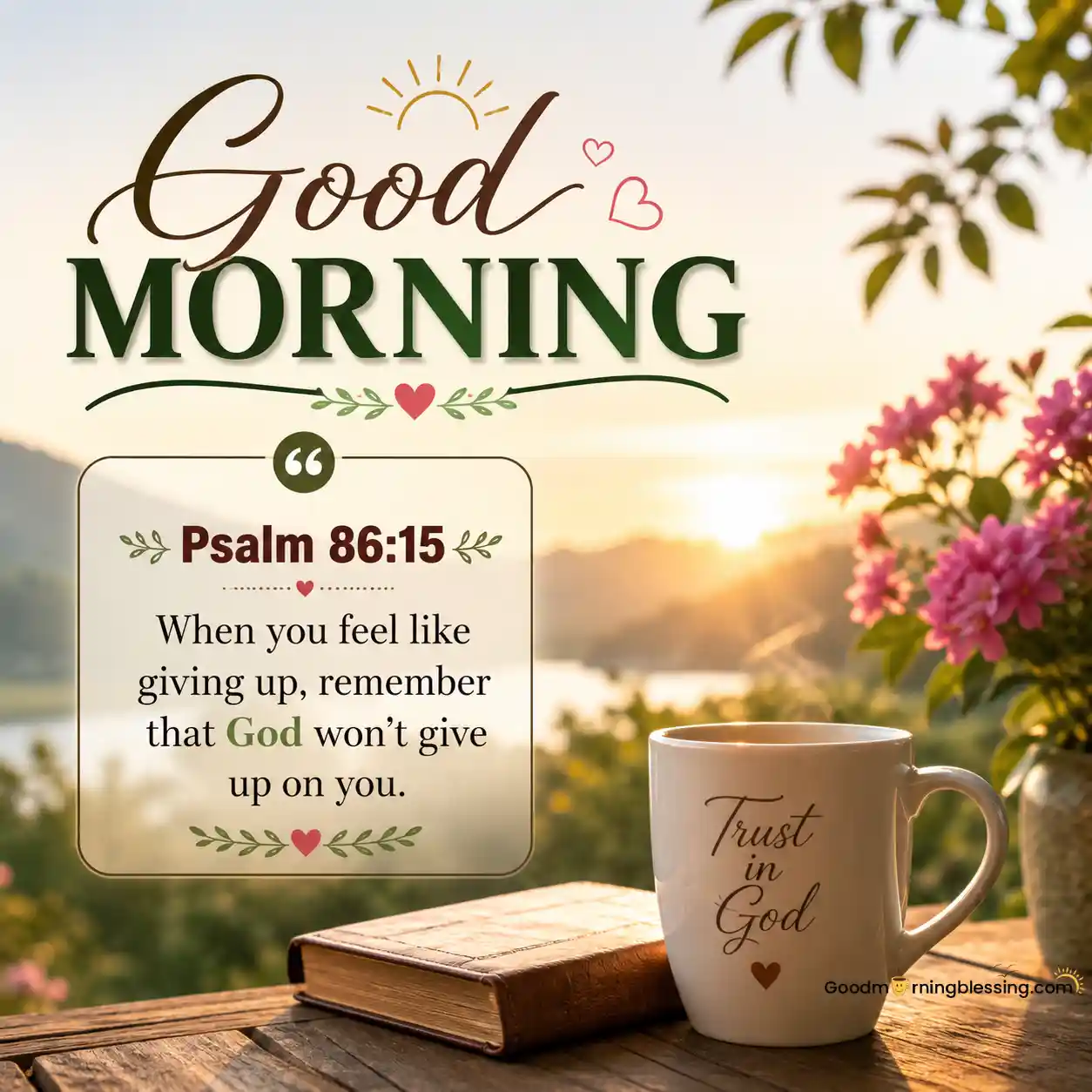 Good Morning Bible Verse Prayer Download