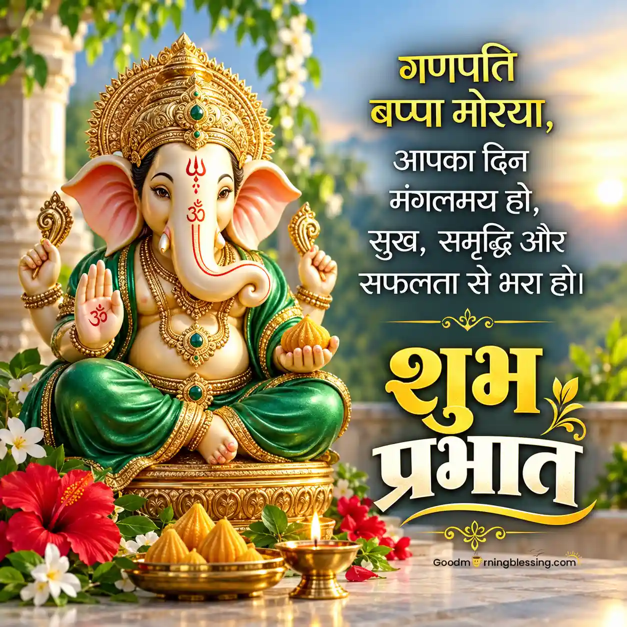 Good Morning Ganesh Wishes