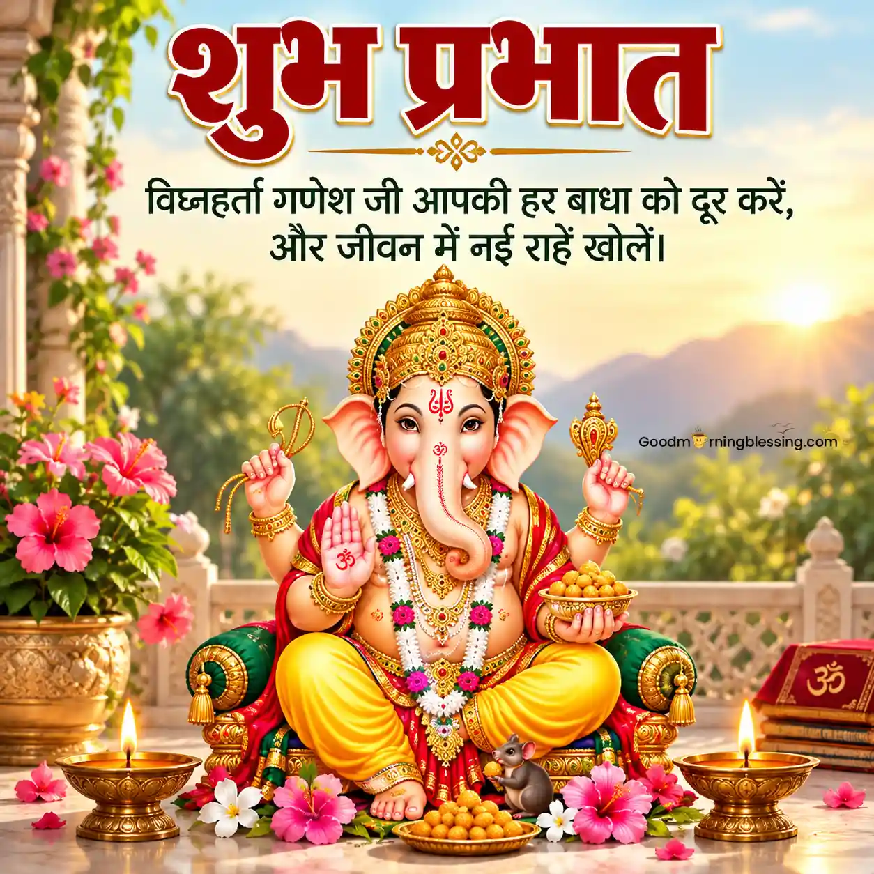 Good Morning Ganpati Images For Whatsapp