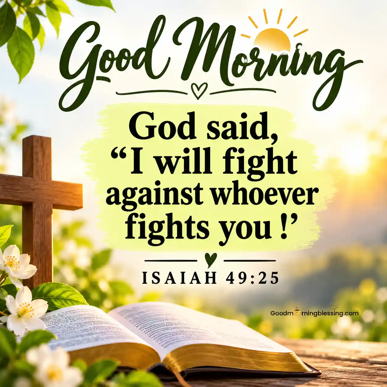 Good Morning Inspirational Bible Quotes