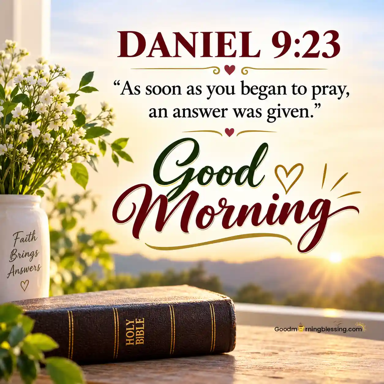 Good Morning Message With Prayer