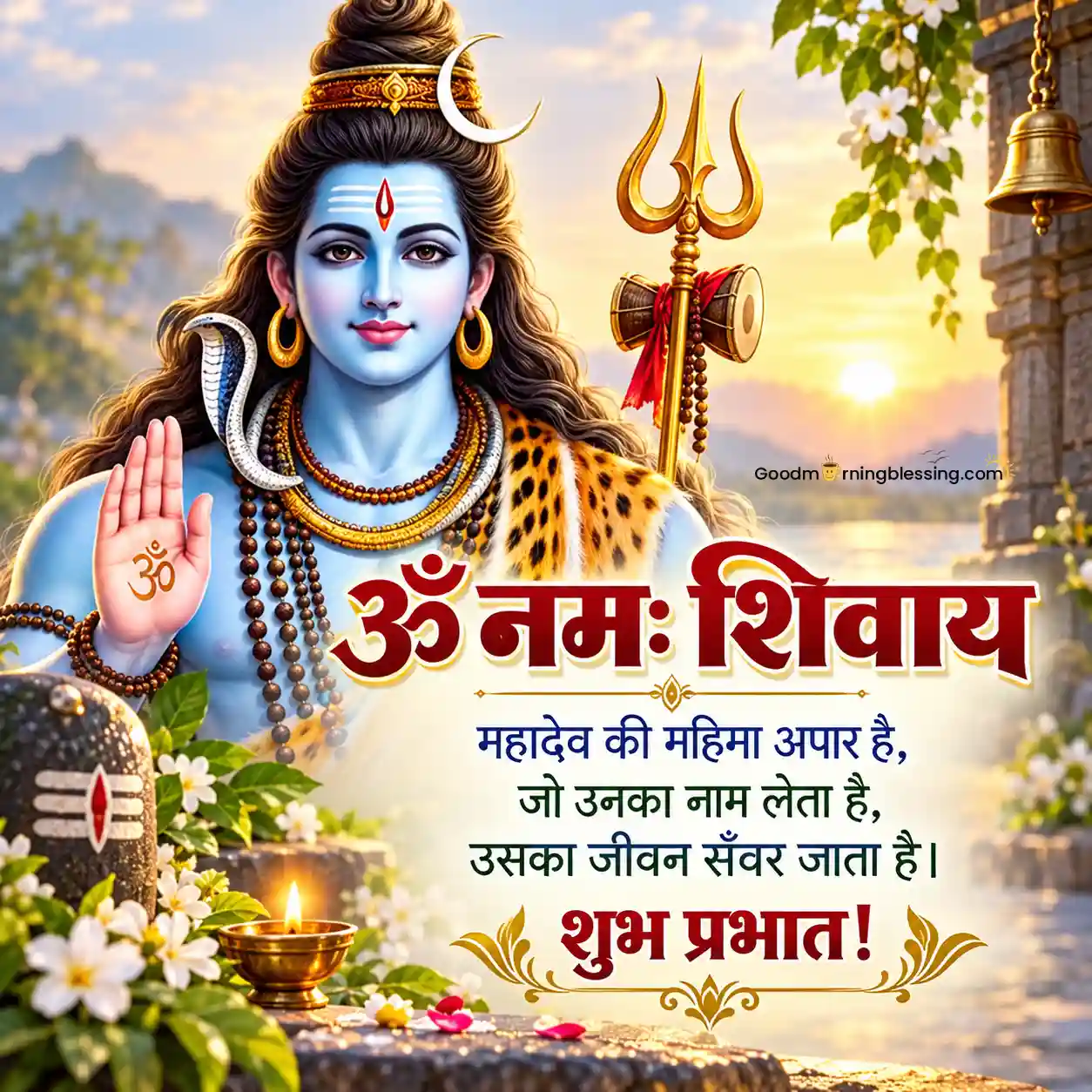 Good Morning Monday Om Namah Shivaya Images