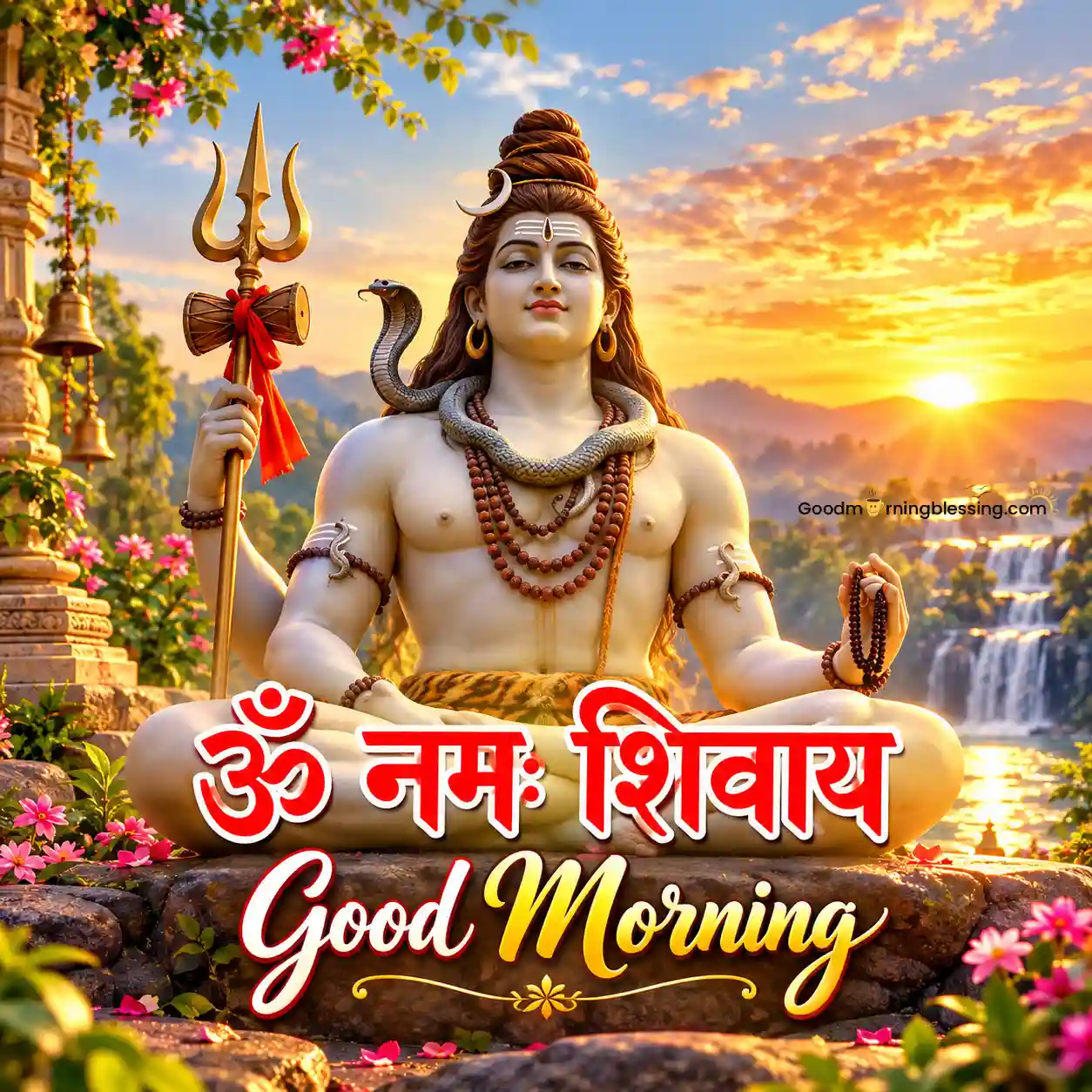 Good Morning Om Namah Shivay Images Gif