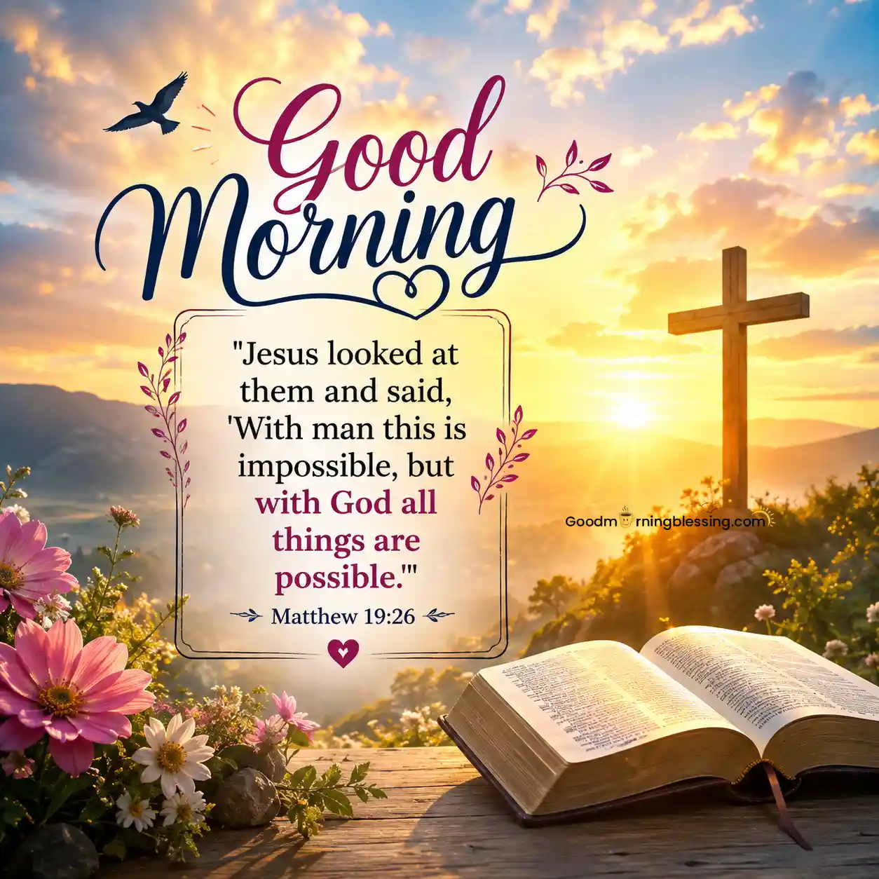 Good Morning Prayer Monday