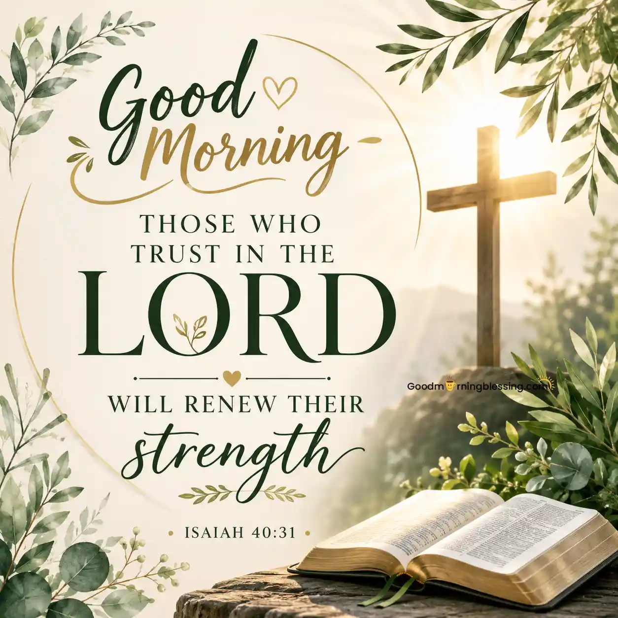 Good Morning Prayer Scriptures