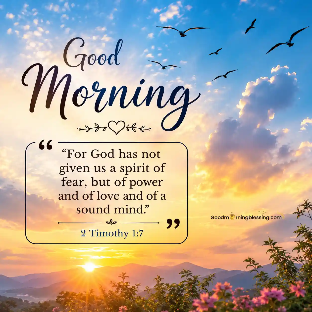 Good Morning Prayer Verse
