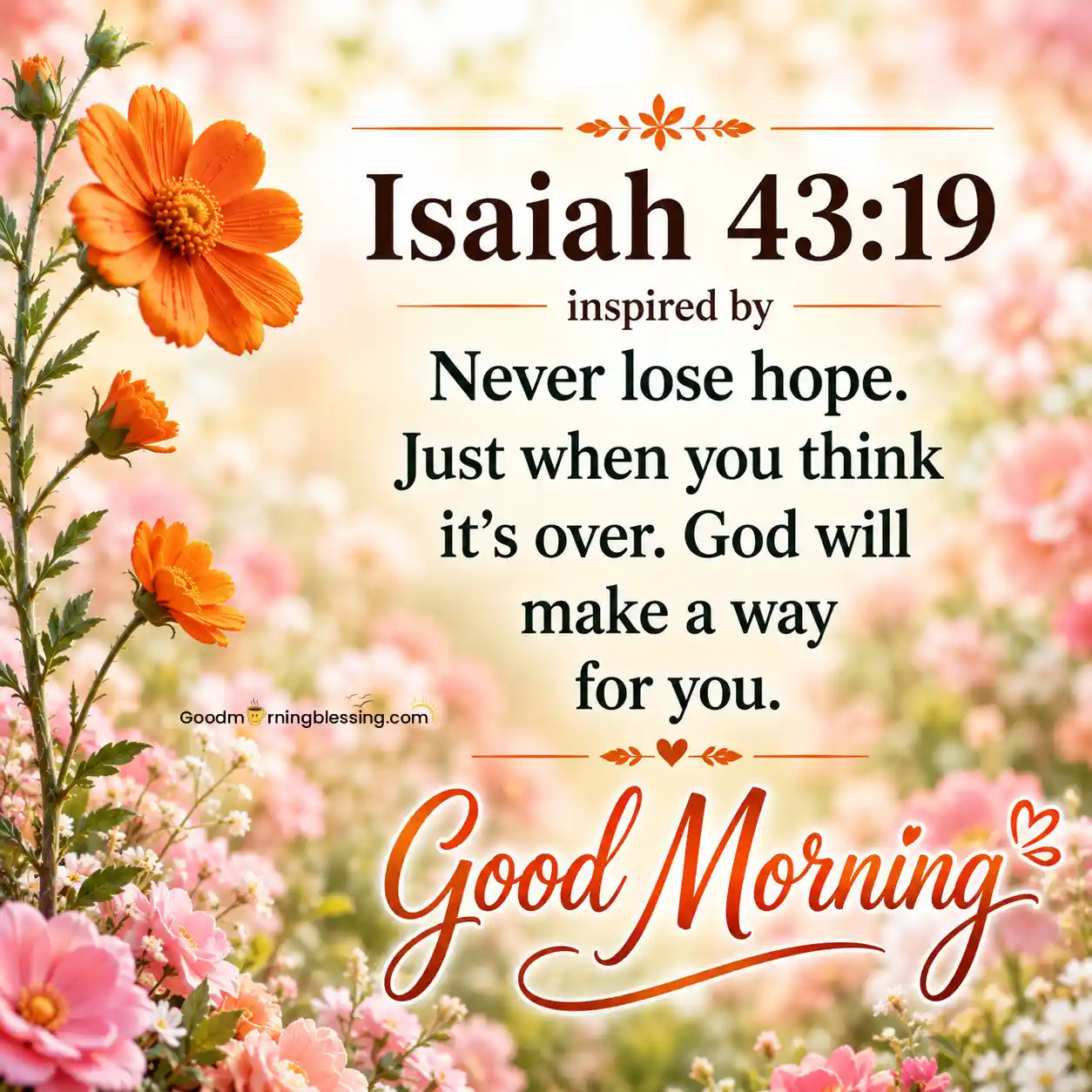 Good Morning Prayer With Bible Verse