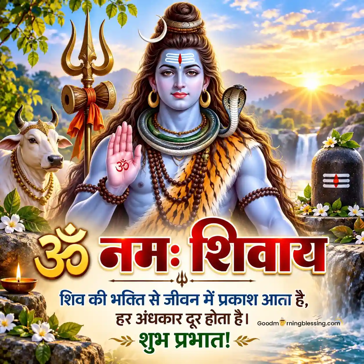 Good Morning With Om Namah Shivaya