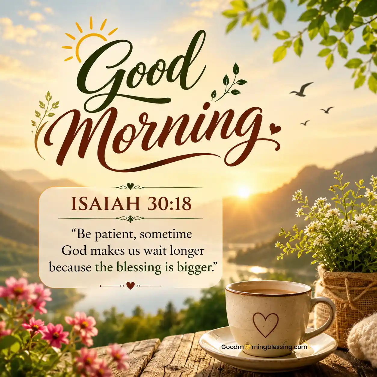 Inspiration Blessing Morning Prayer
