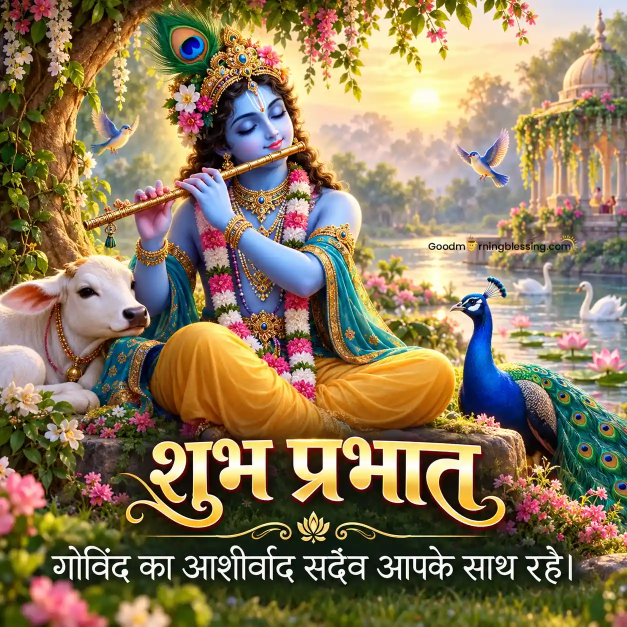 Krishna Good Morning God