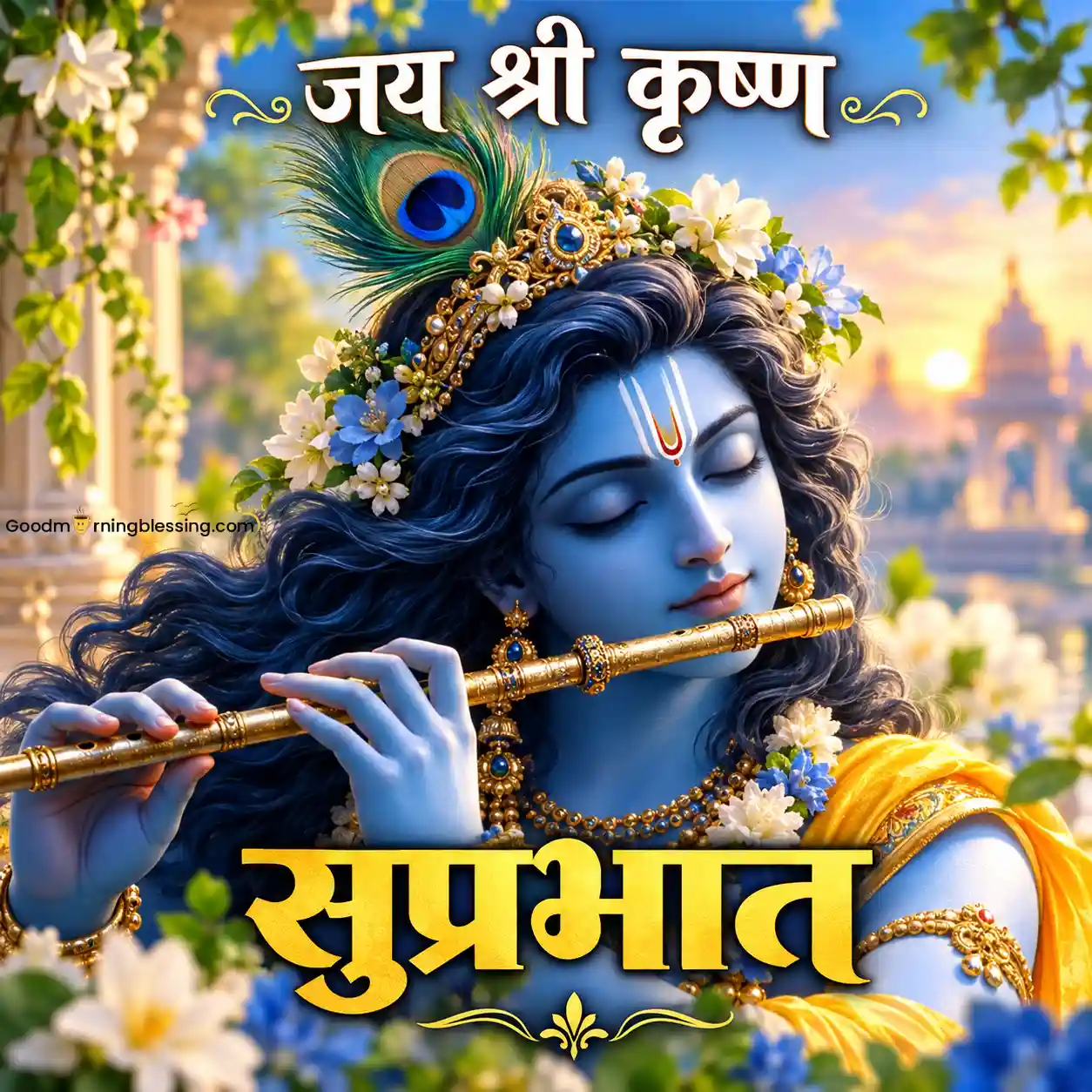 Krishna Good Morning Images Hd