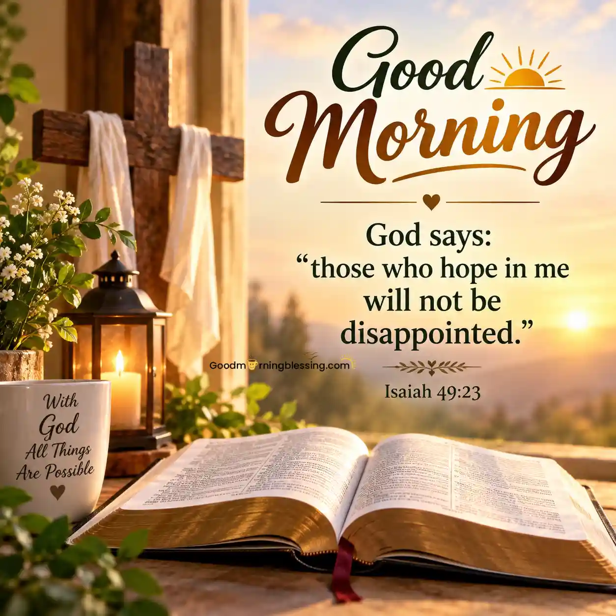 Morning Bible Verse And Prayer