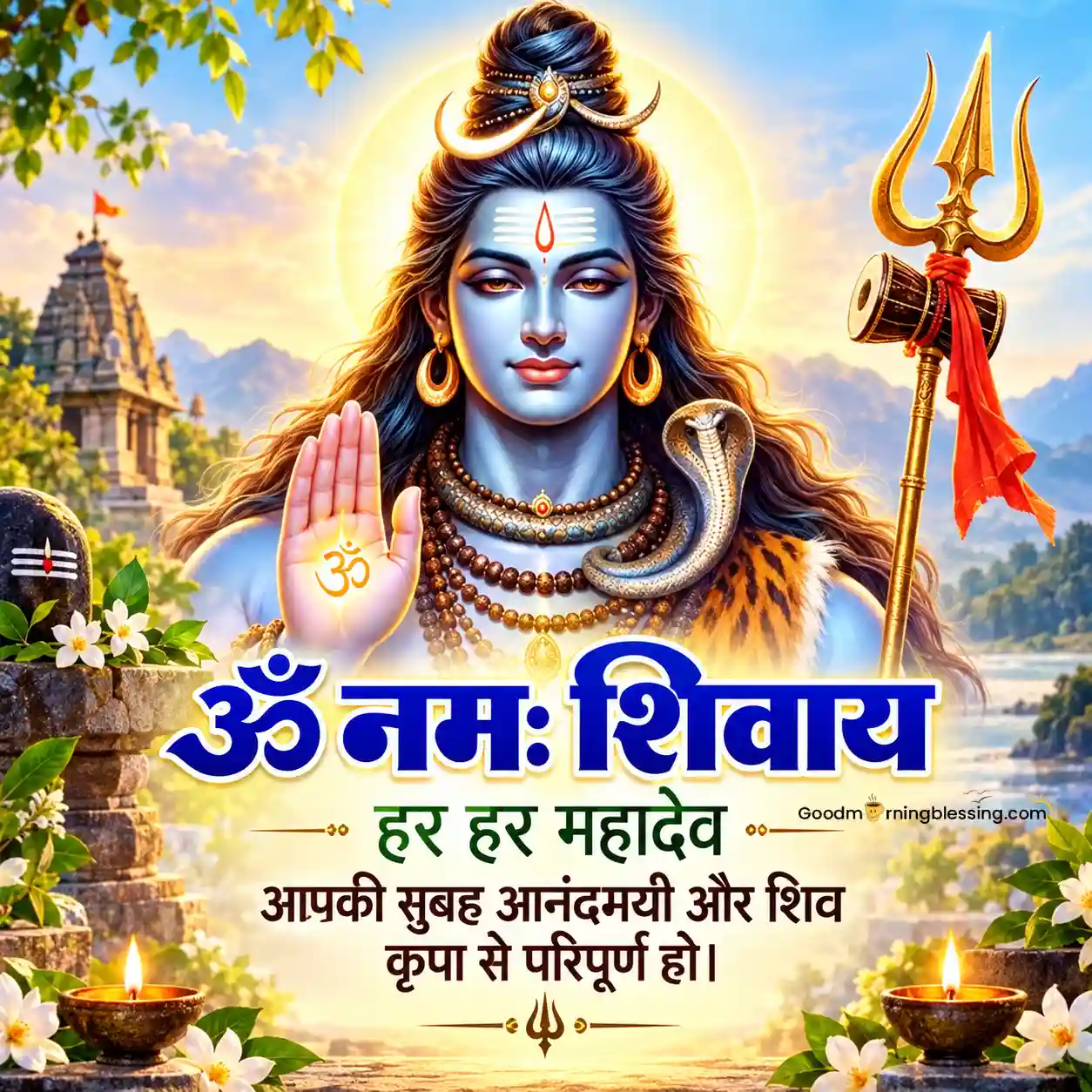 New Om Namah Shivay Good Morning