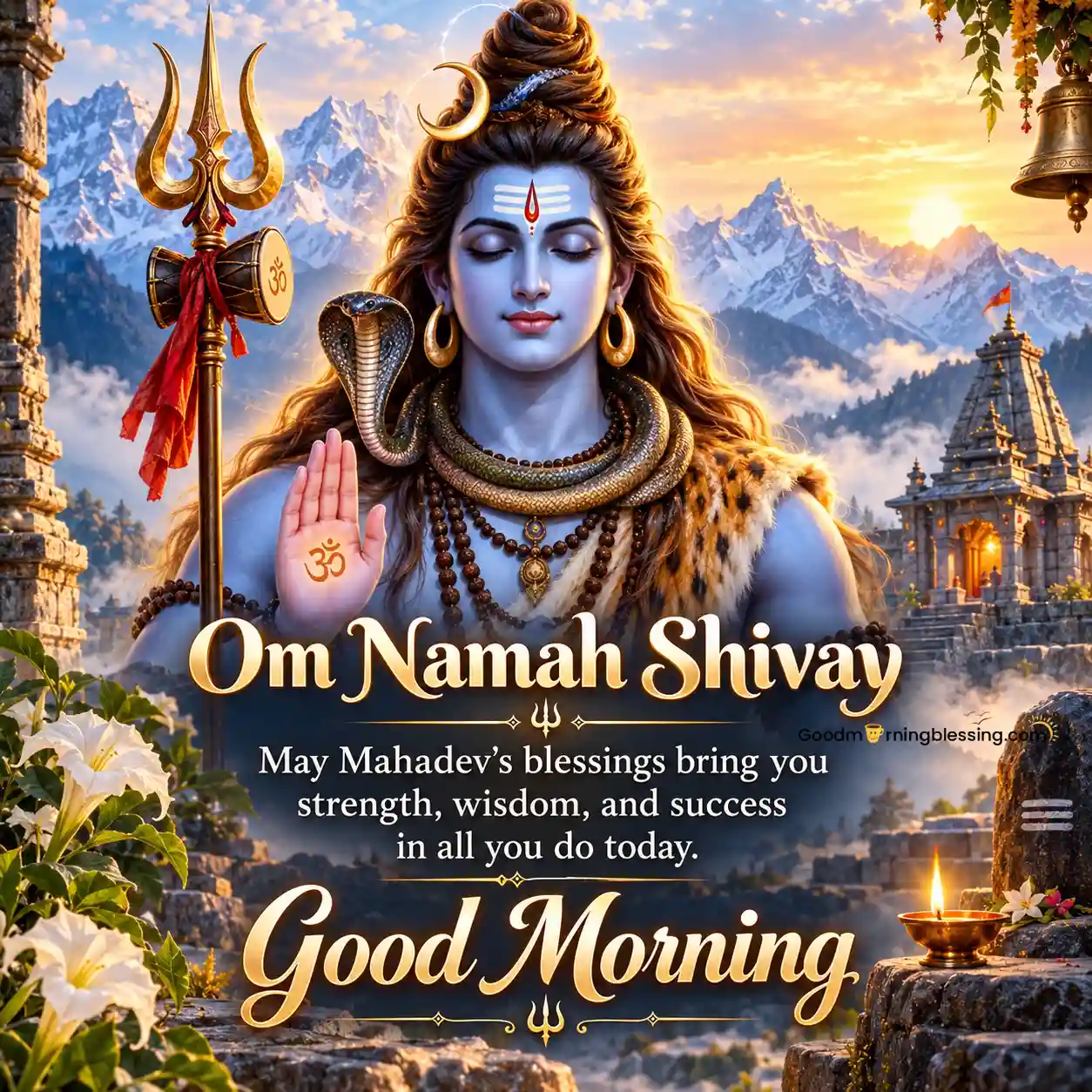 Om Namah Shivay Good Morning Wishes
