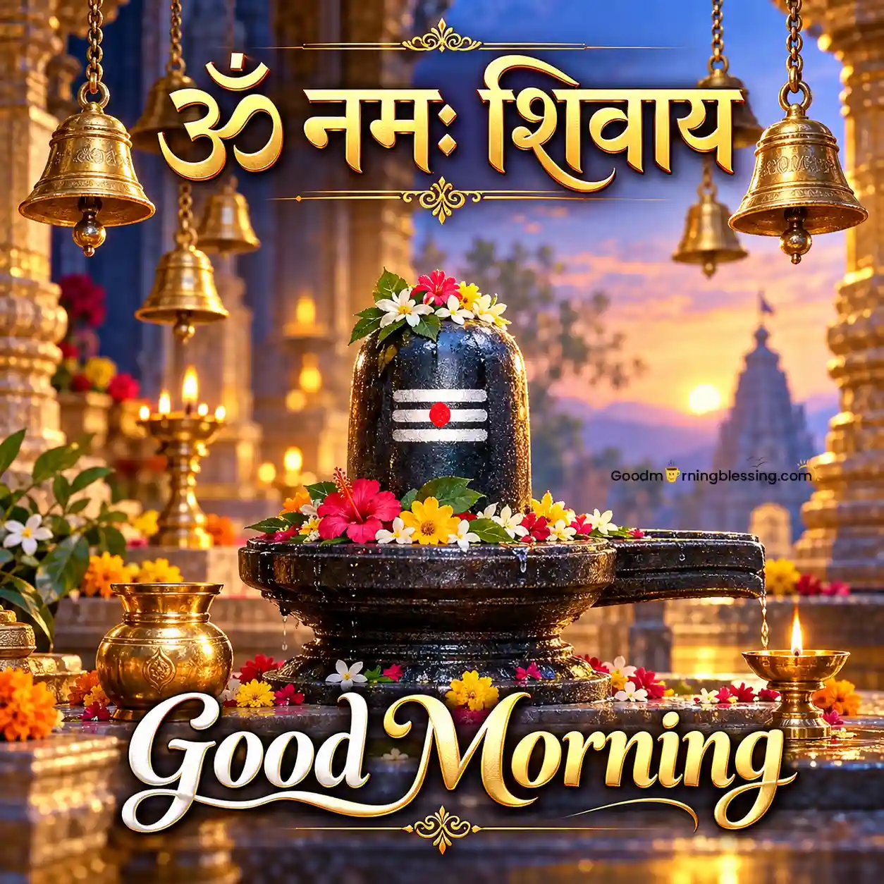 Om Namah Shivay Happy Monday Good Morning