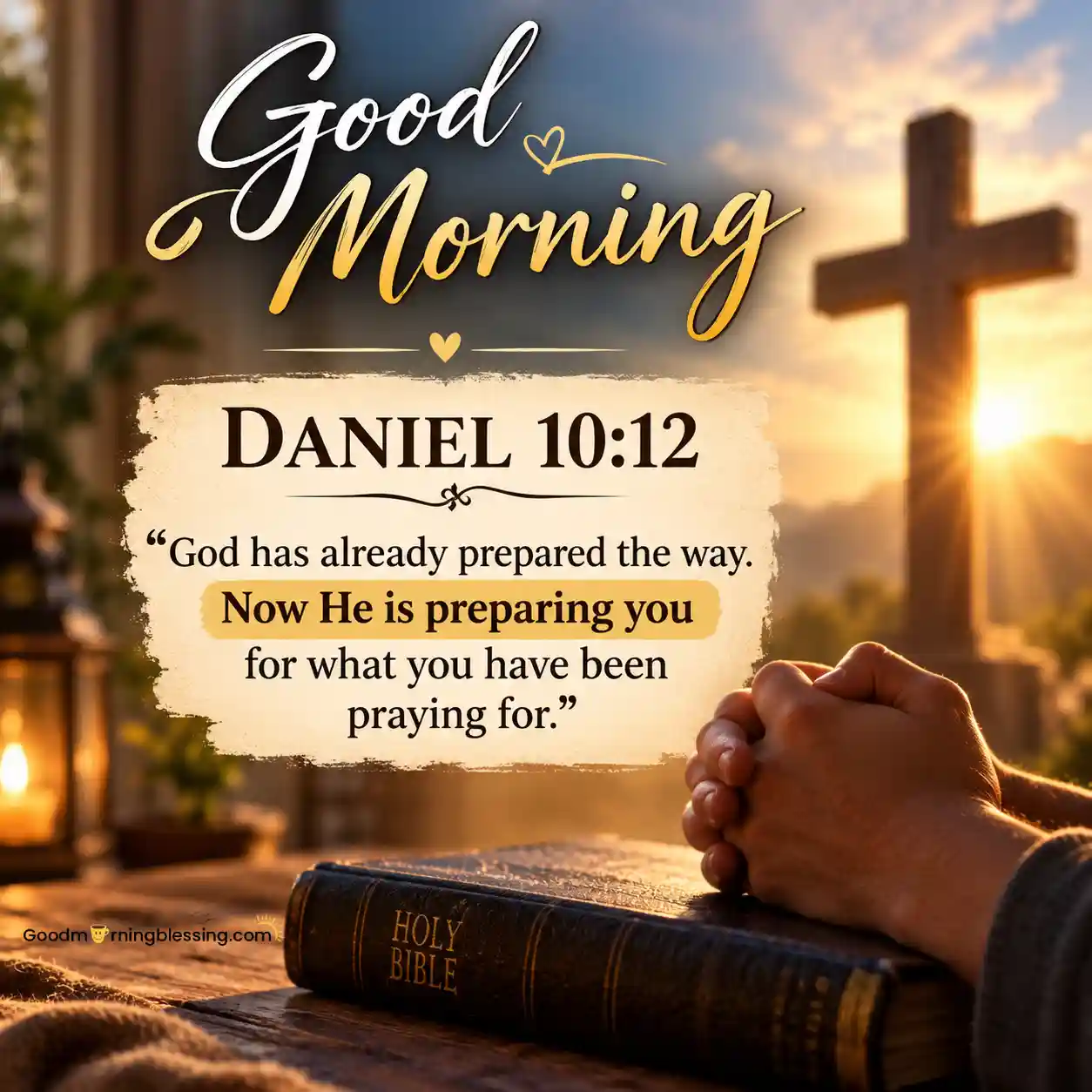 Praying Early In The Morning Bible Verse