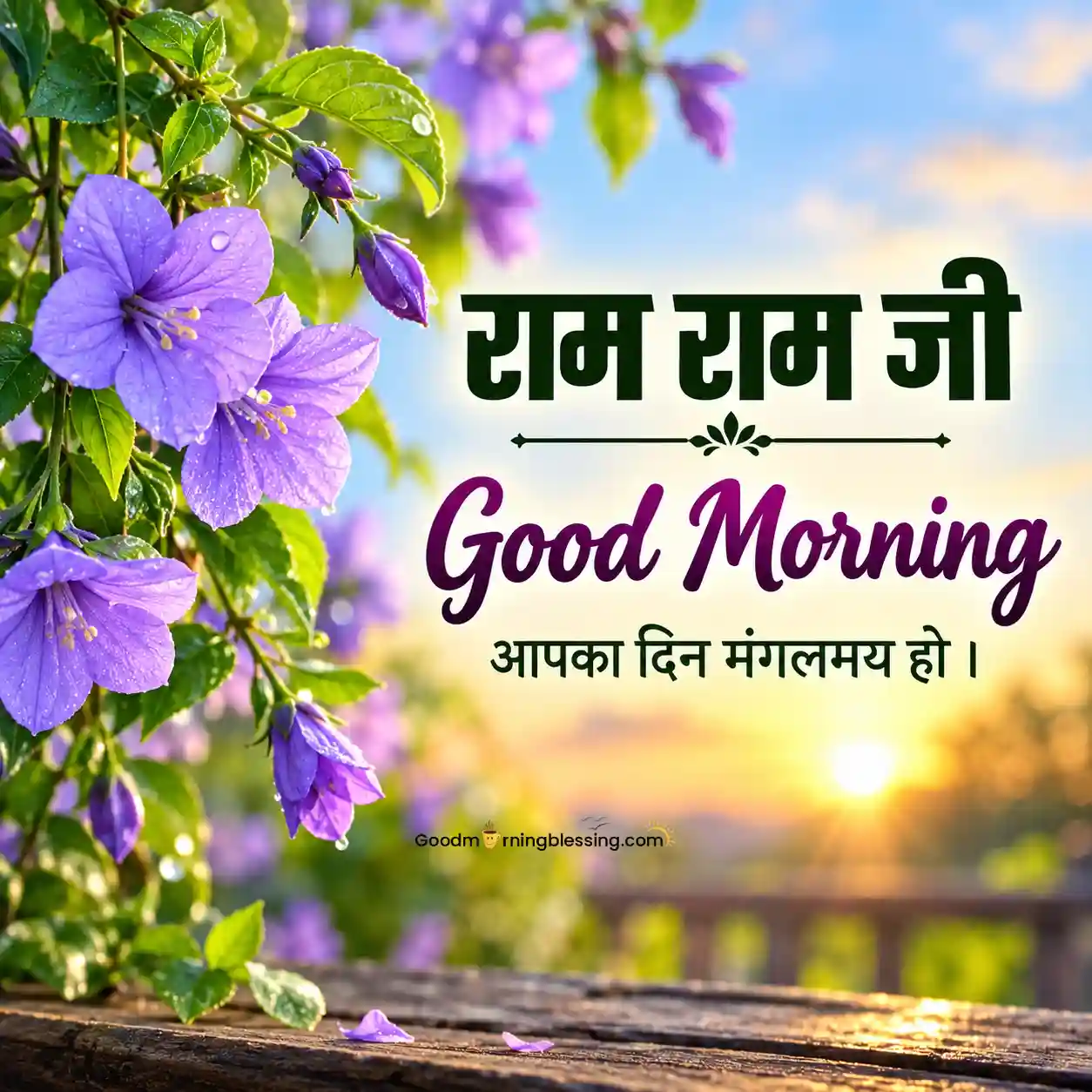 Ram Ram Ji Flower Images