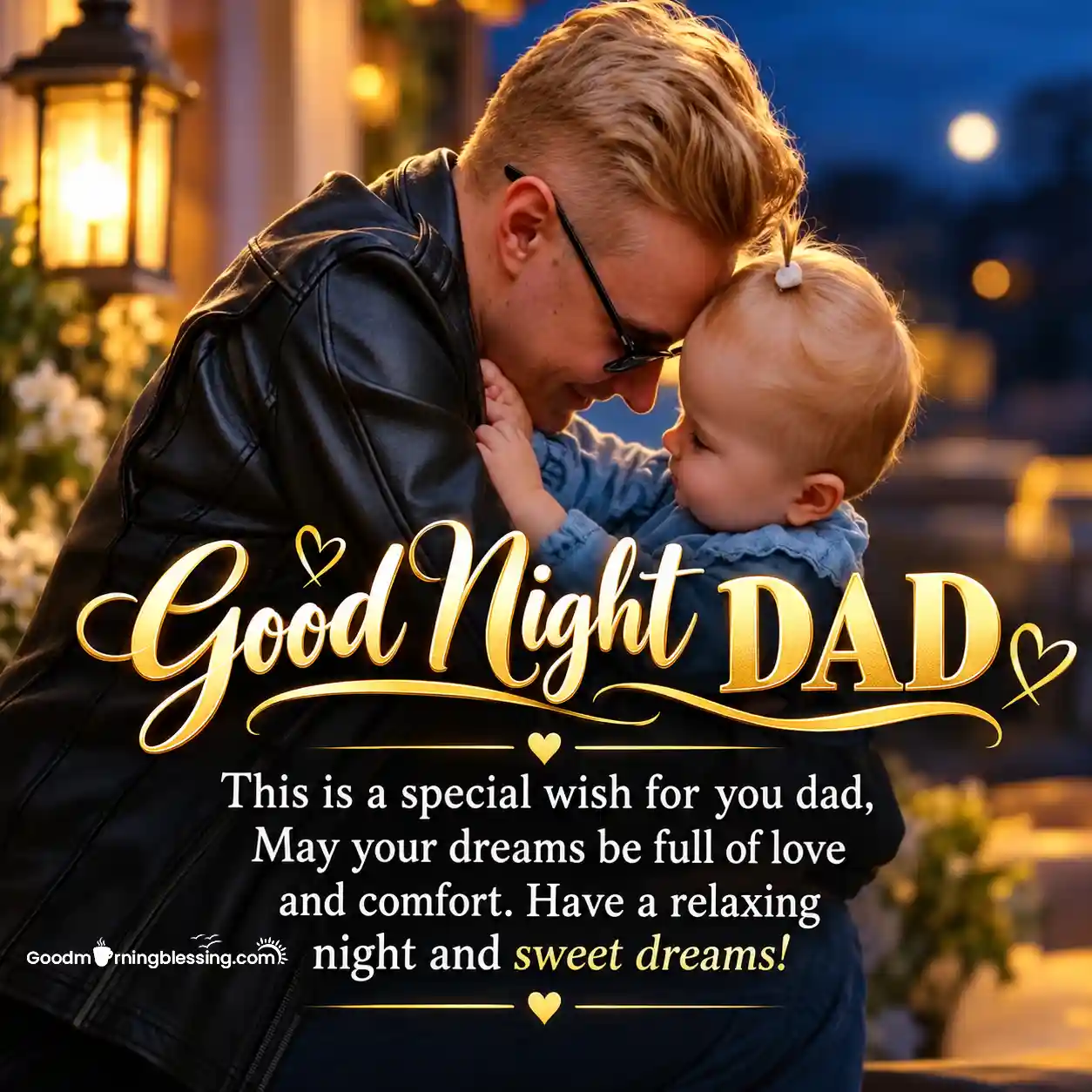 Dad Good Night Images Wishes