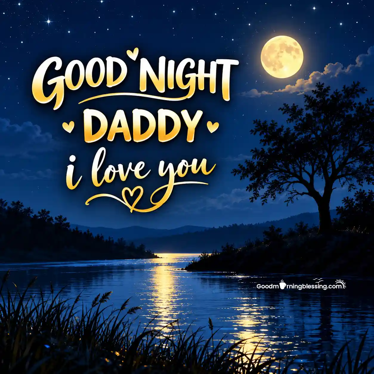 Good Night Daddy Beautiful Picture