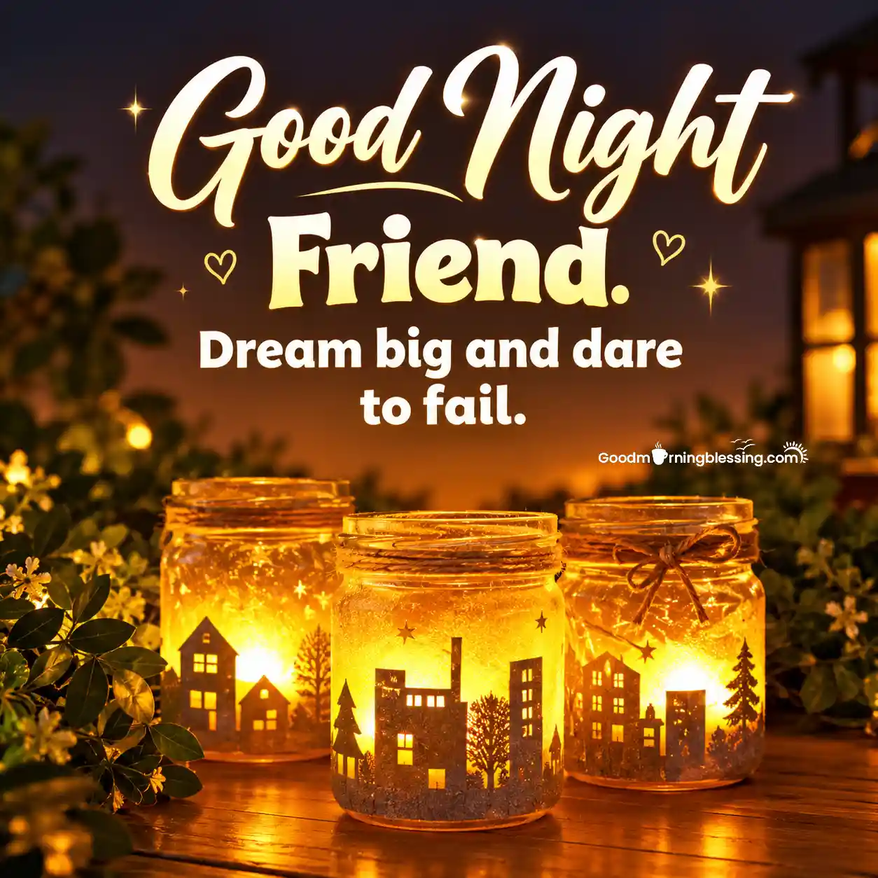 Good Night Friend Lovely Image