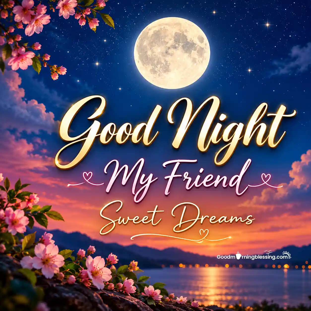 Good Night Friends Photos