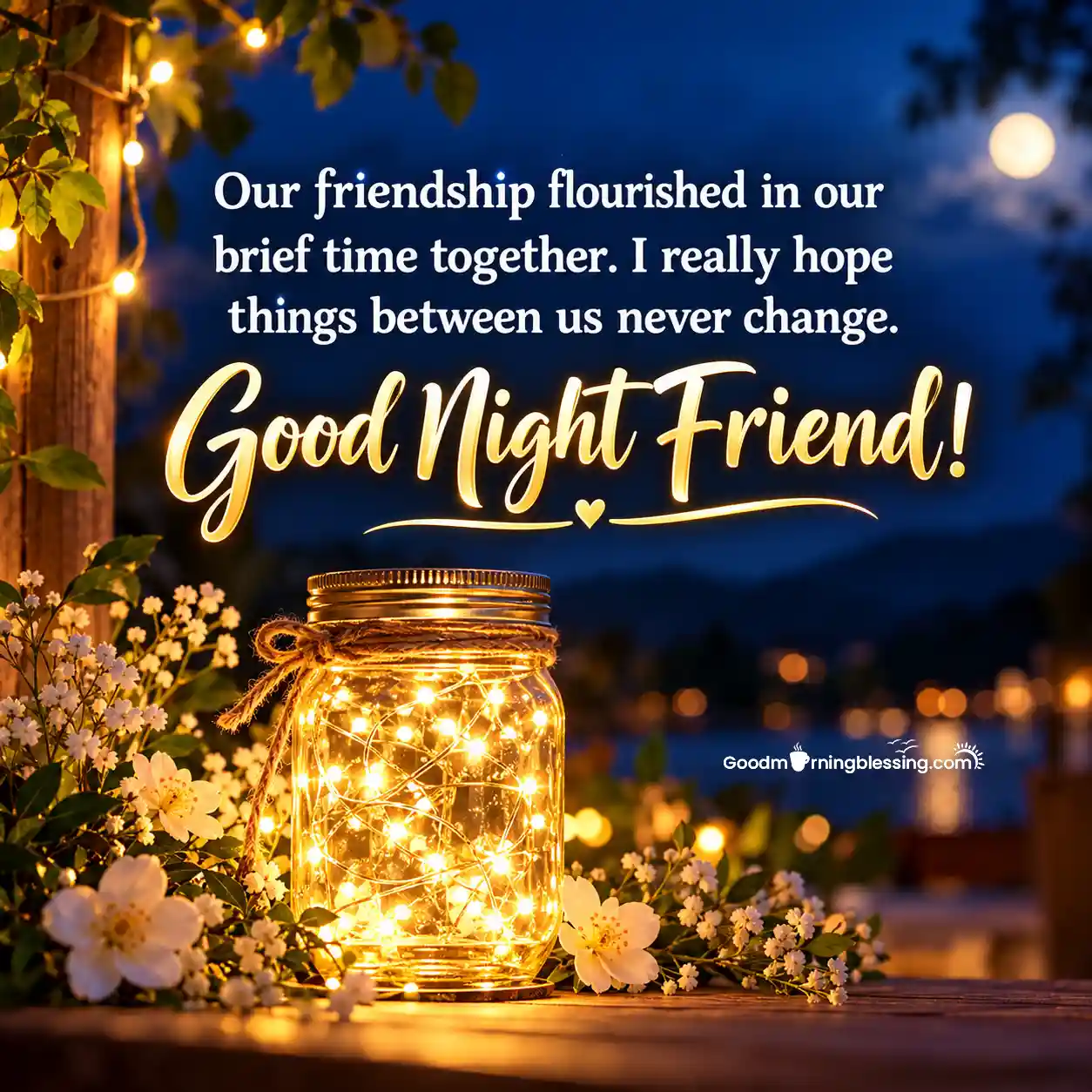 Good Night Friends Photo